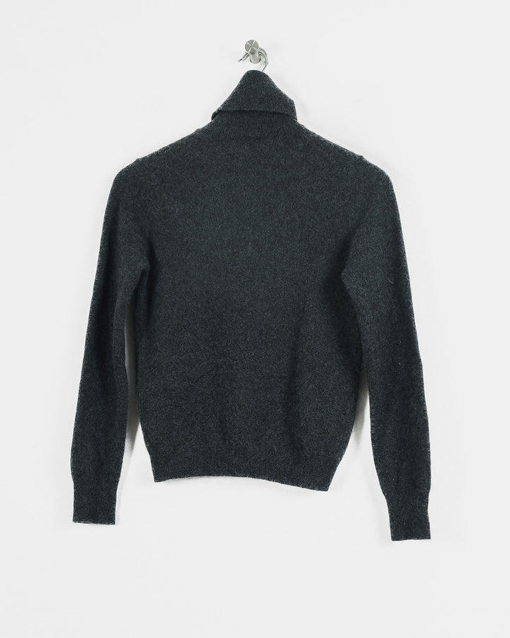 UNIQLO COL ROULÉ GRIS - Taille S (36)