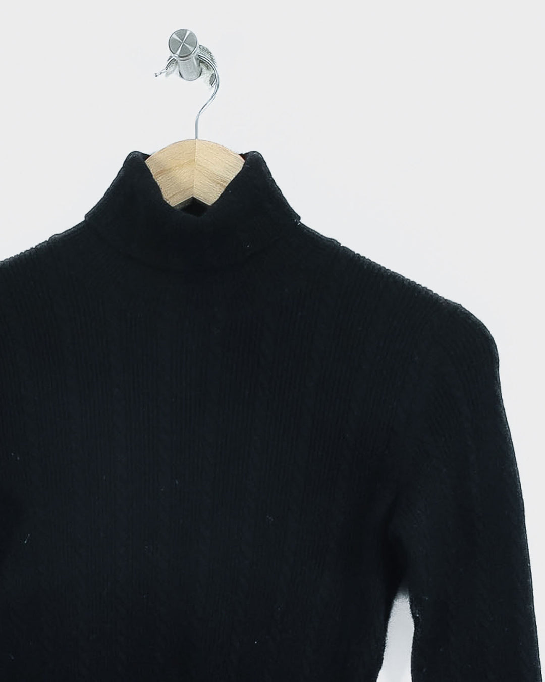 ERIC BOMPARD COL ROULÉ NOIR - Taille M (38)
