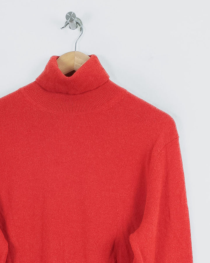 UNIQLO COL ROULÉ ORANGE - Taille L (40)