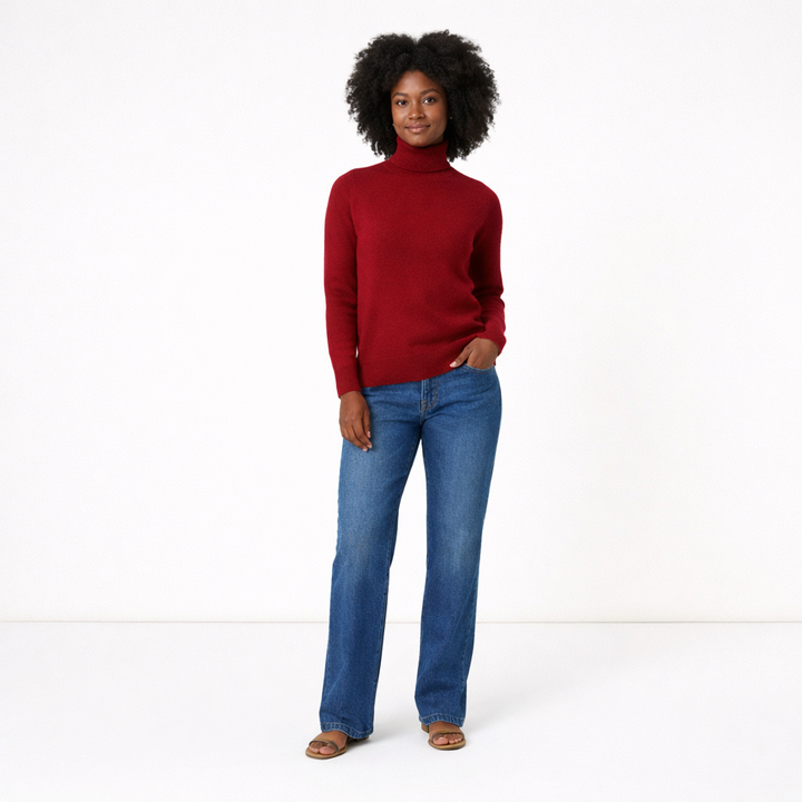 GALERIES LAFAYETTES COL ROULÉ BORDEAUX - Taille M (38)