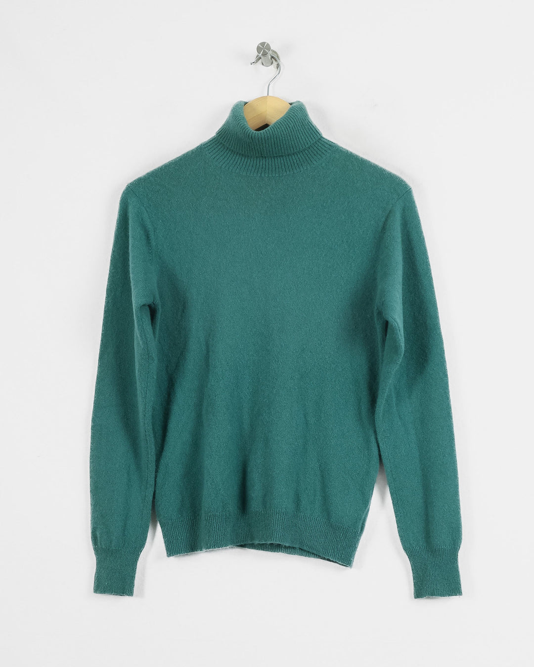 ERIC BOMPARD COL ROULÉ VERT - Taille M (38)
