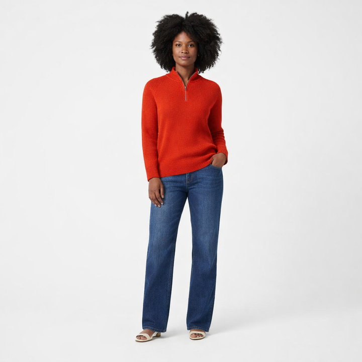 AUTRES COL CHEMINÉE/CAMIONNEUR ORANGE - Taille L (40)