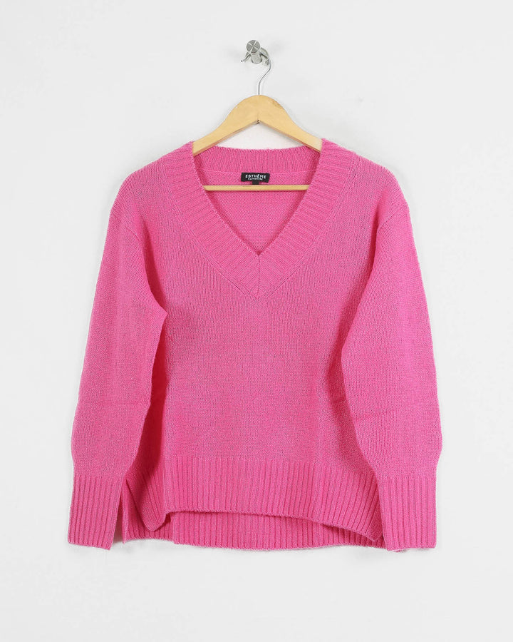 AUTRES COL V ROSE - Taille XS (34)