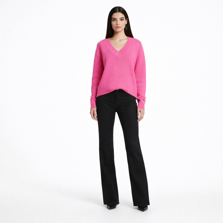 AUTRES COL V ROSE - Taille XS (34)