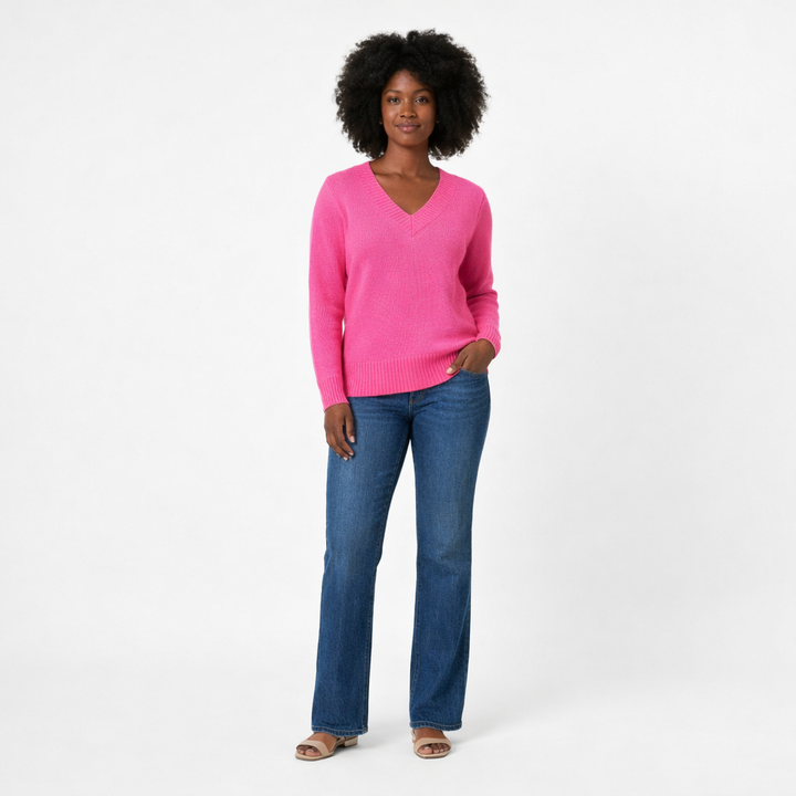 AUTRES COL V ROSE - Taille XS (34)