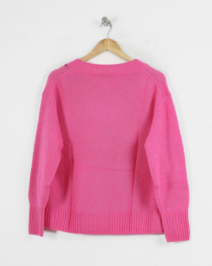 AUTRES COL V ROSE - Taille M (38)