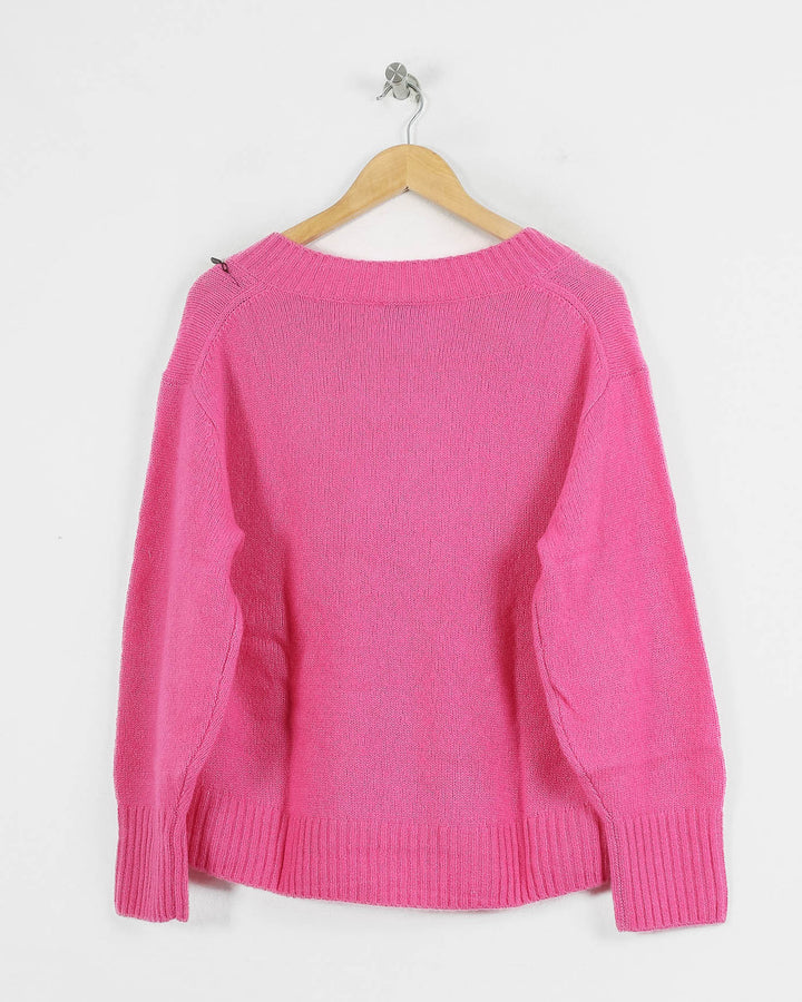 AUTRES COL V ROSE - Taille M (38)