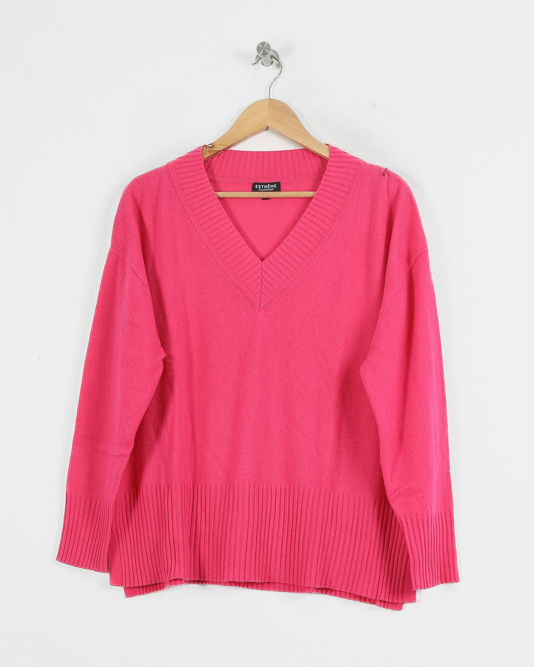 AUTRES COL V ROSE - Taille L (40)