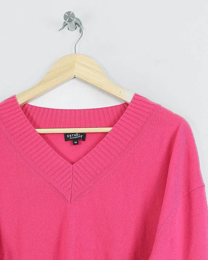 AUTRES COL V ROSE - Taille M (38)