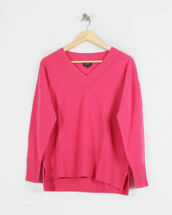AUTRES COL V ROSE - Taille M (38)