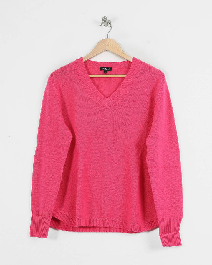 AUTRES COL V ROSE - Taille L (40)
