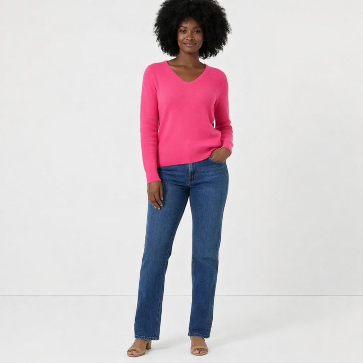 AUTRES COL V ROSE - Taille XS (34)
