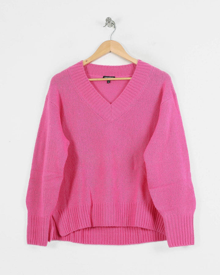 AUTRES COL V ROSE - Taille M (38)
