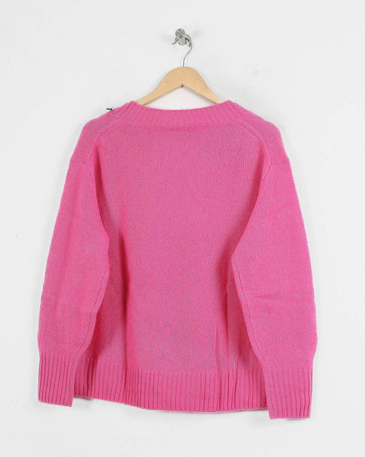 AUTRES COL V ROSE - Taille M (38)