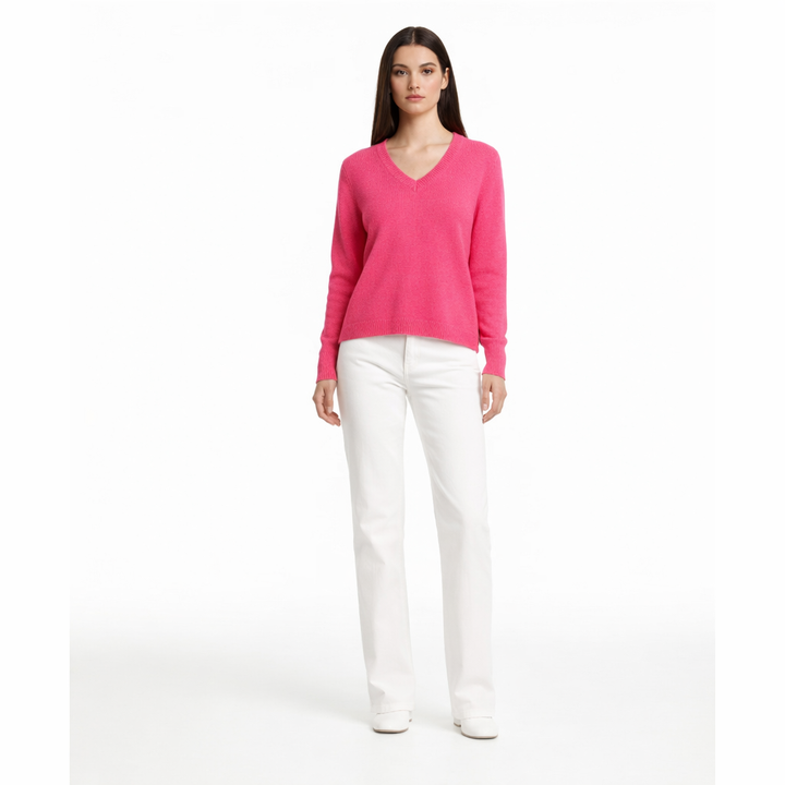 AUTRES COL V ROSE - Taille XS (34)