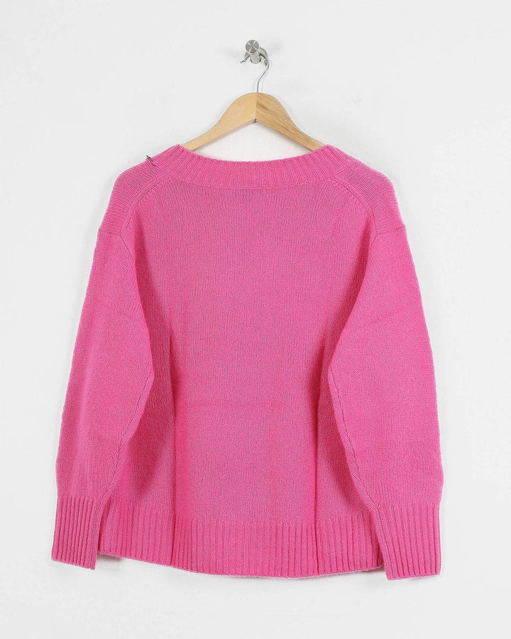 AUTRES COL V ROSE - Taille M (38)
