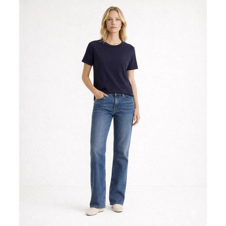 AUTRES COL ROND BLEU - Taille XL (42)