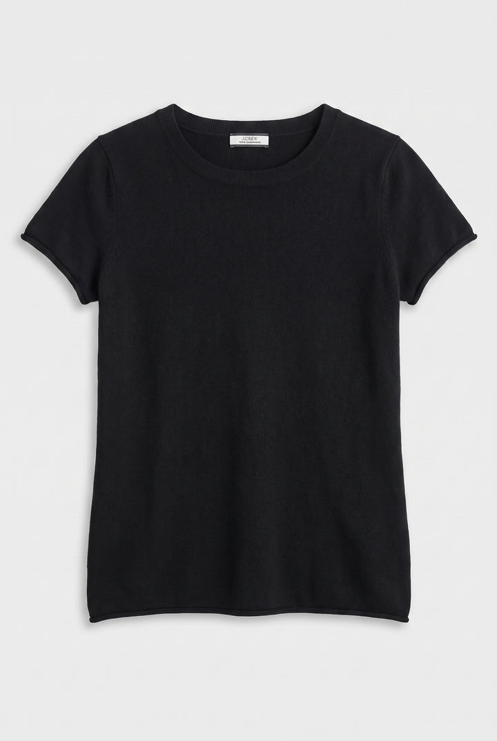 J.CREW COL ROND NOIR - Taille XS (34)