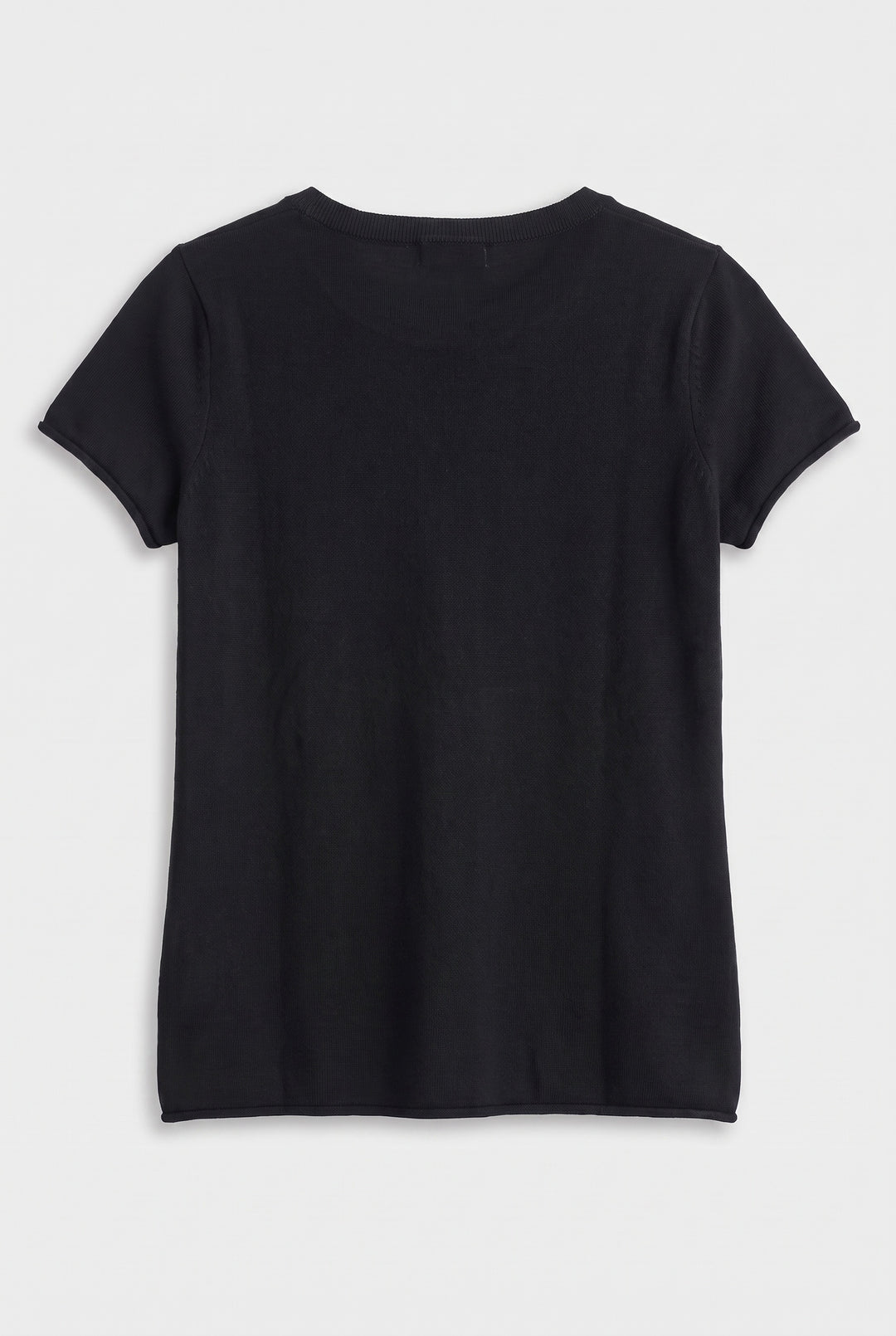 J.CREW COL ROND NOIR - Taille XS (34)