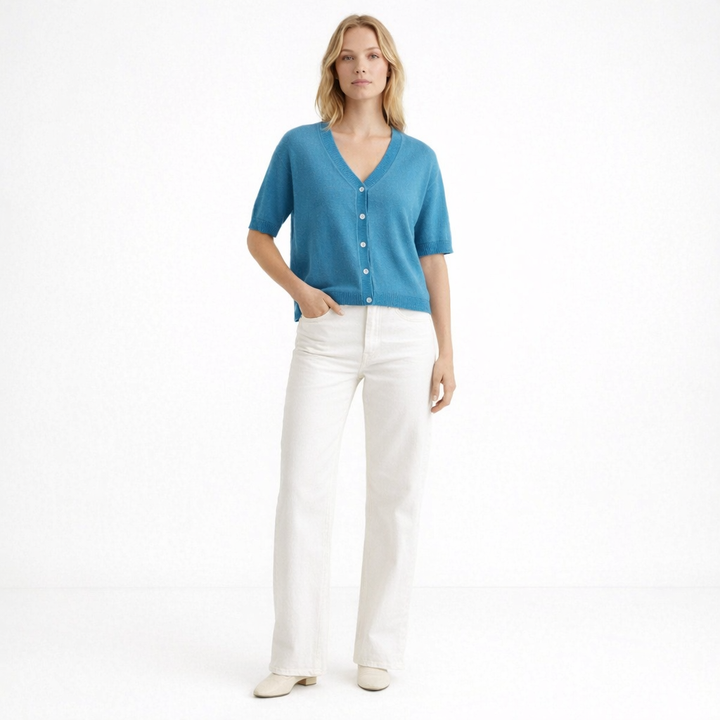 SANS MARQUE CARDIGAN BLEU