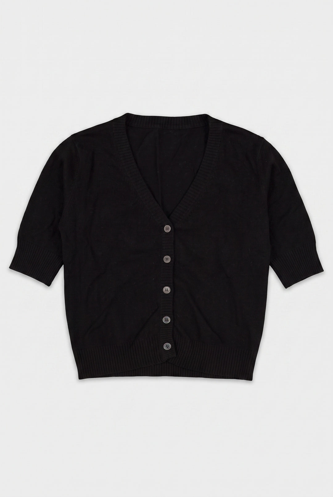 SANS MARQUE CARDIGAN NOIR - Taille XL (42)