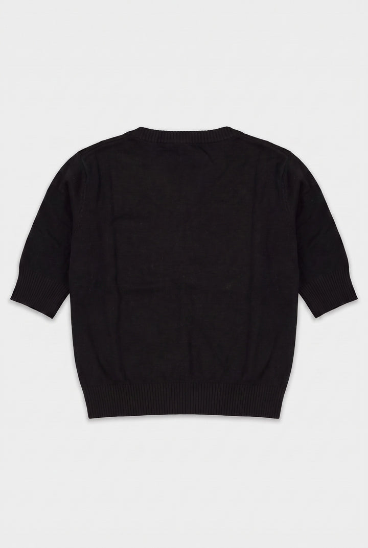 SANS MARQUE CARDIGAN NOIR - Taille XL (42)