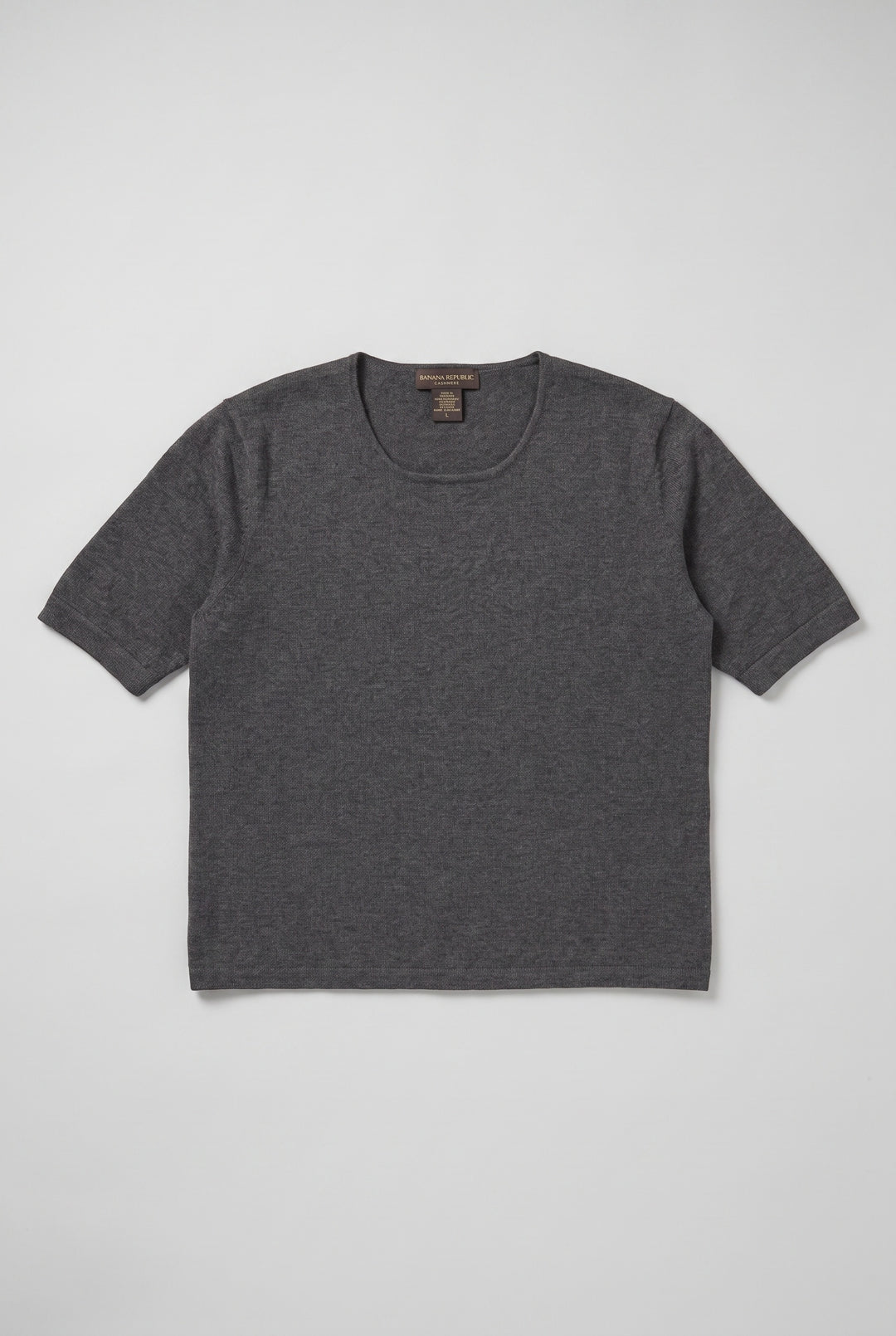 AUTRES COL ROND GRIS - Taille L (40)