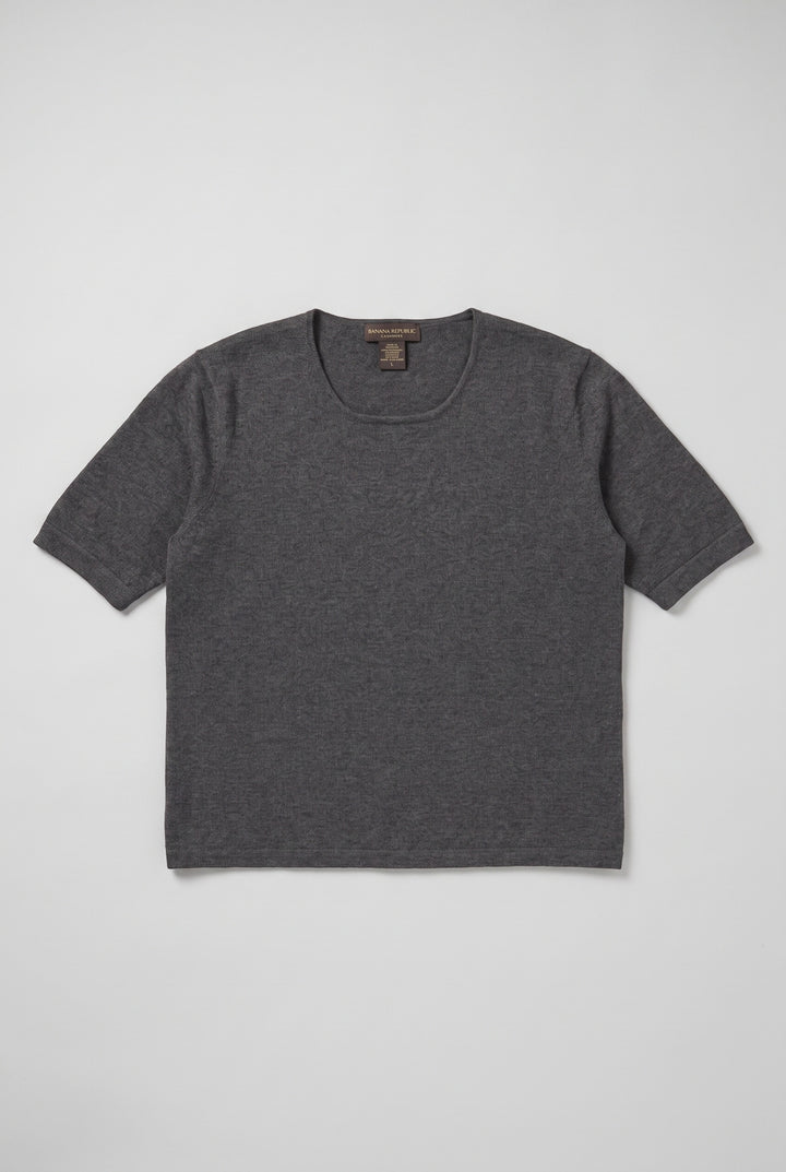 AUTRES COL ROND GRIS - Taille L (40)