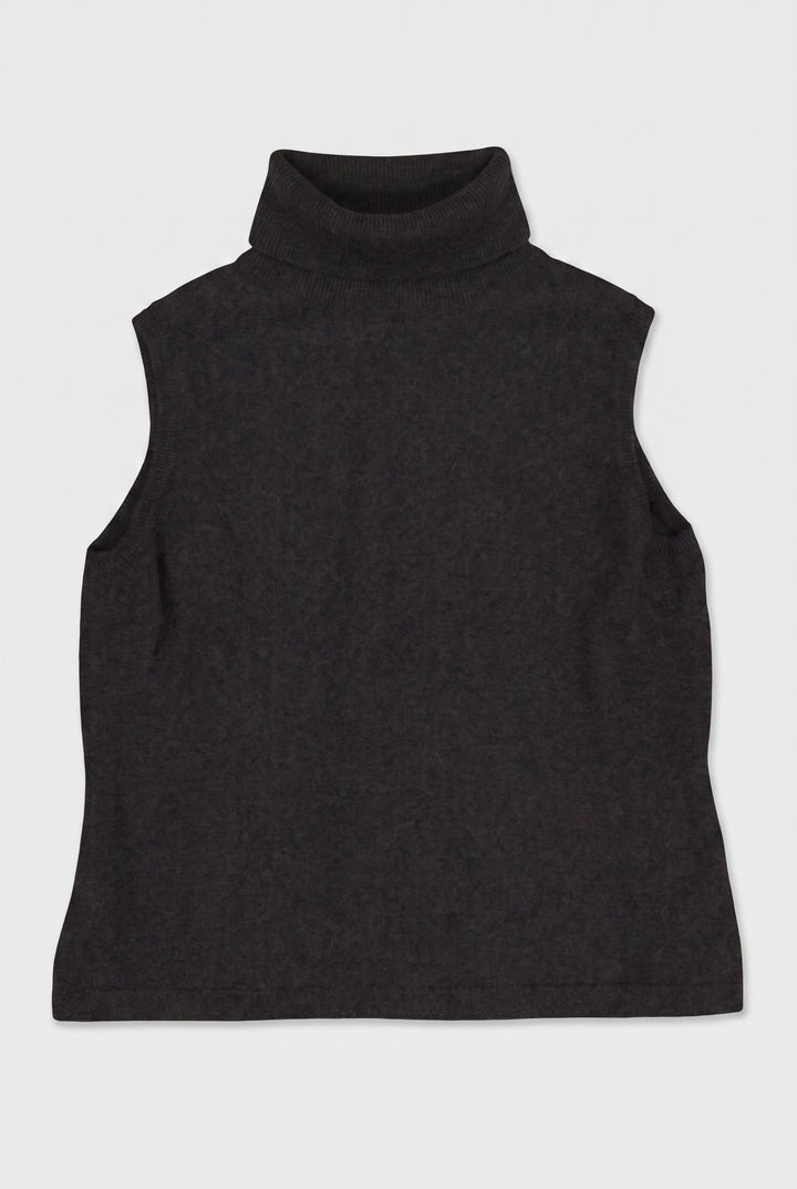 SANS MARQUE COL ROULÉ GRIS