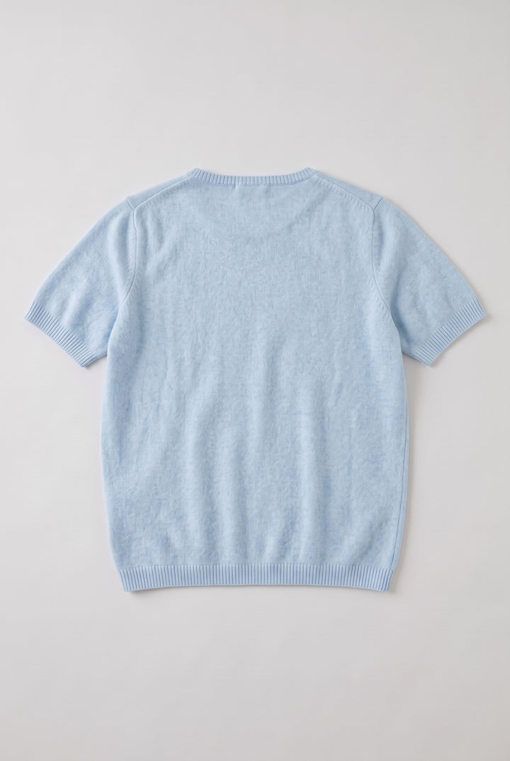 SANS MARQUE COL ROND BLEU