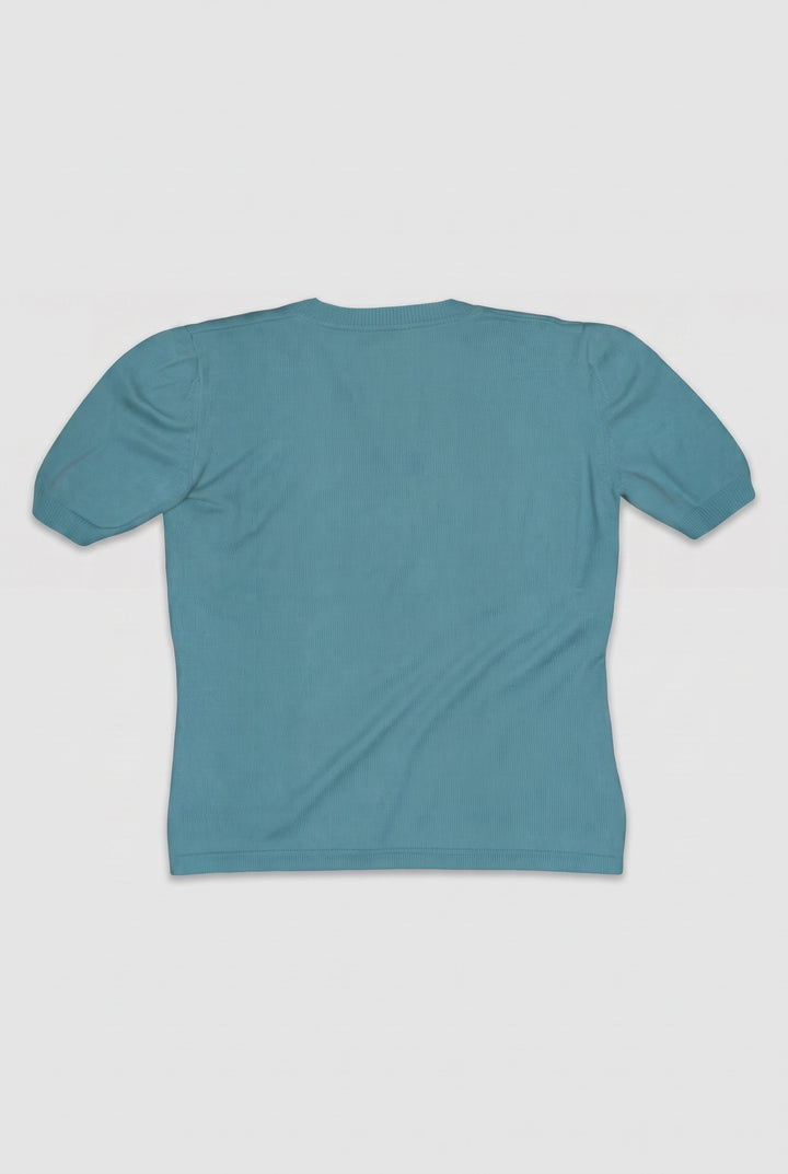 SANS MARQUE COL ROND BLEU