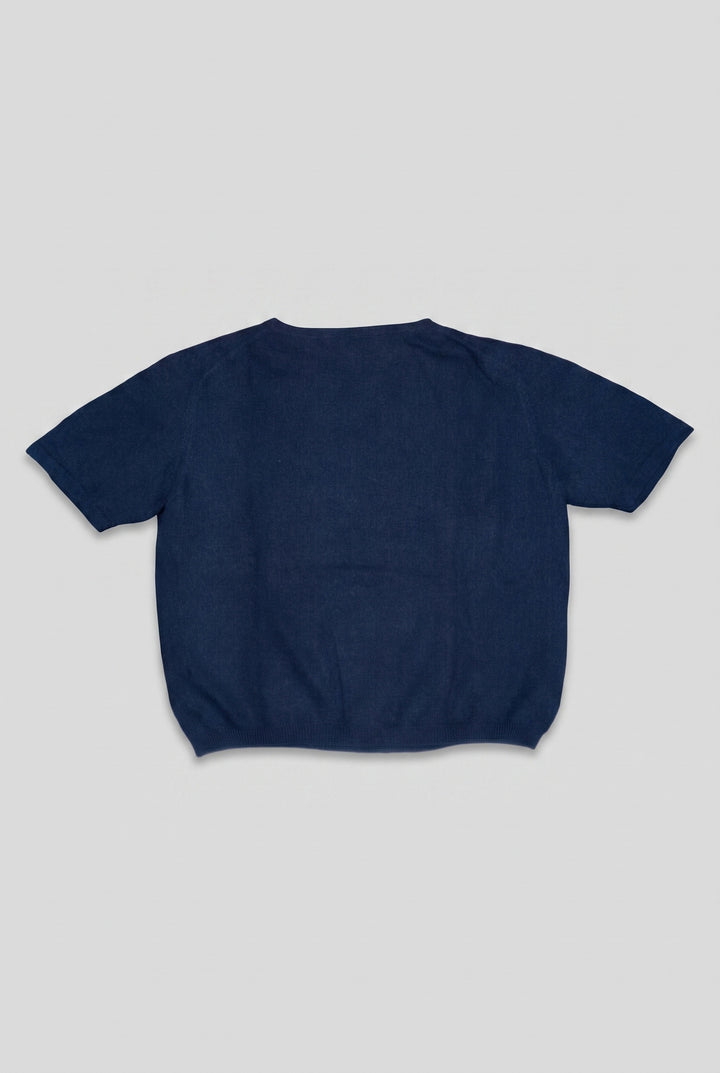 AUTRES COL ROND BLEU - Taille XL (42)