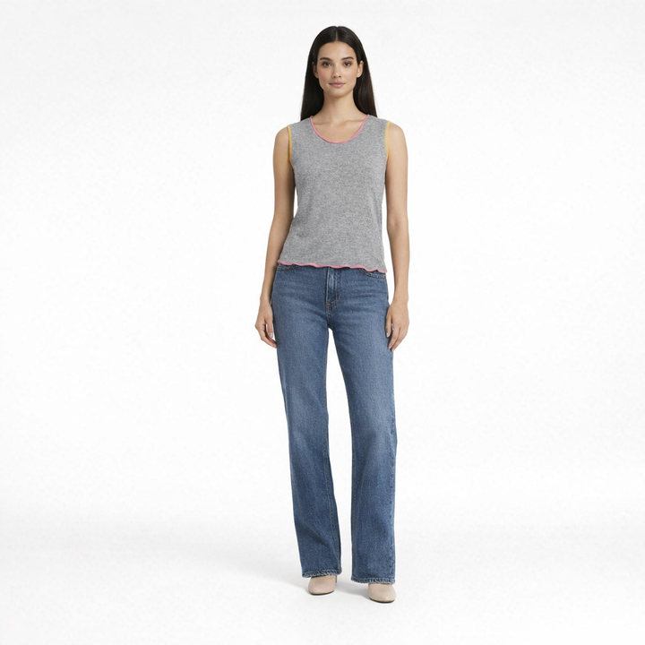 AUTRES COL ROND GRIS - Taille XL (42)