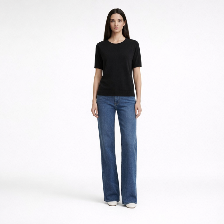 AUTRES COL ROND NOIR - Taille XXXL (46)