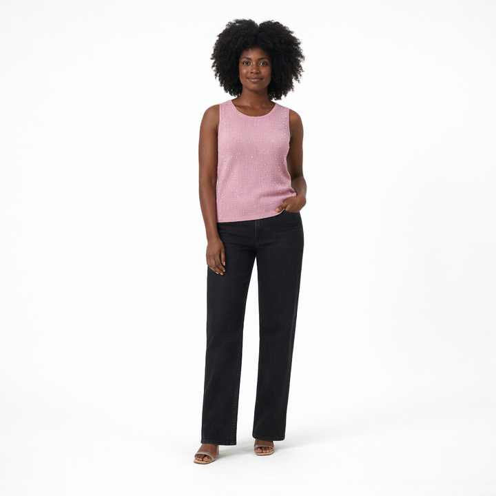 AUTRES COL ROND ROSE - Taille L (40)