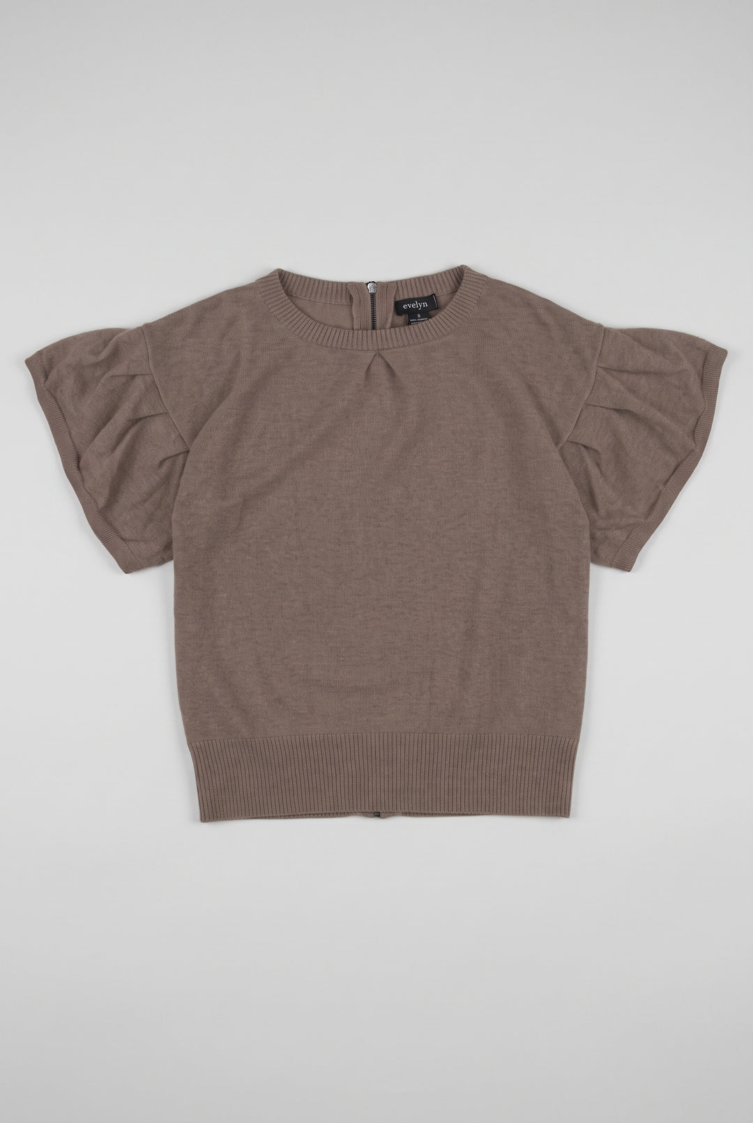 AUTRES COL ROND MARON - Taille S (36)