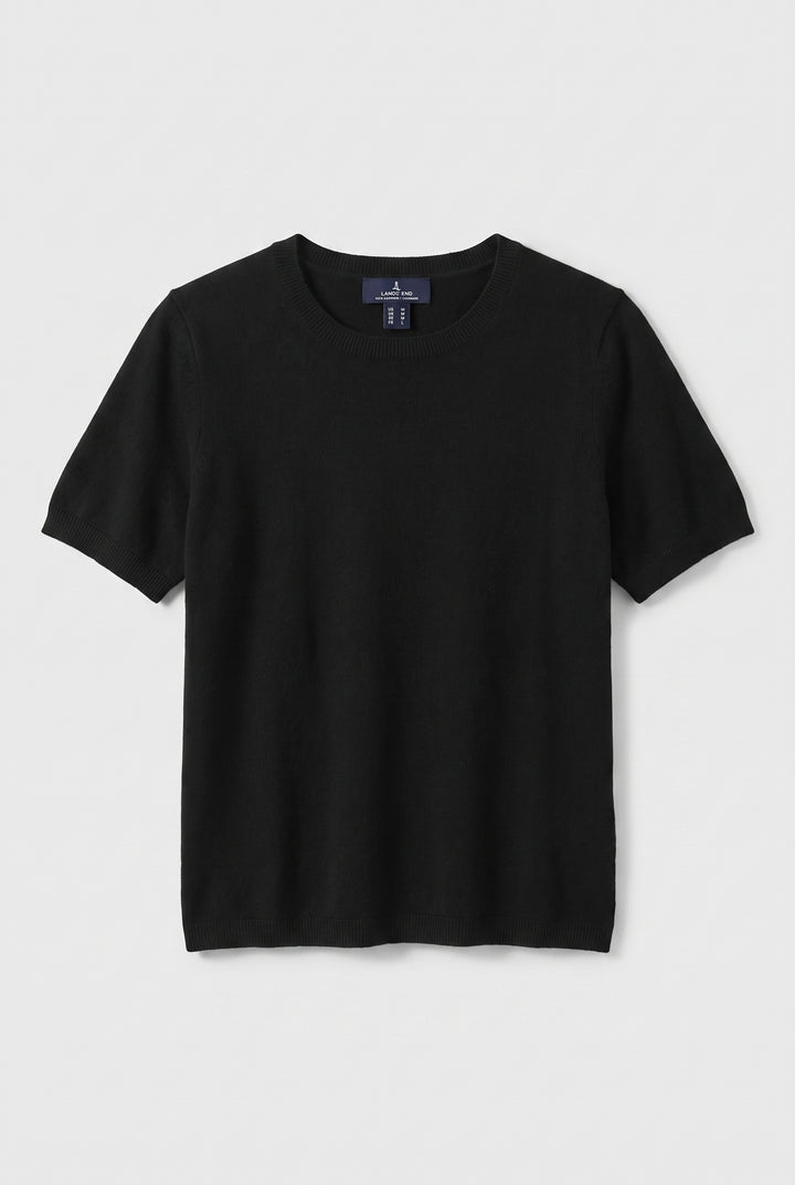 AUTRES COL ROND NOIR - Taille L (40)