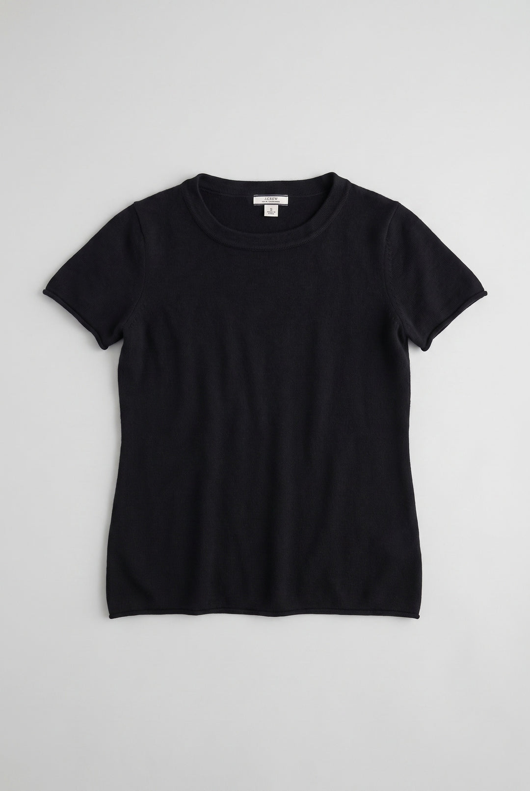 J.CREW COL ROND NOIR - Taille S (36)
