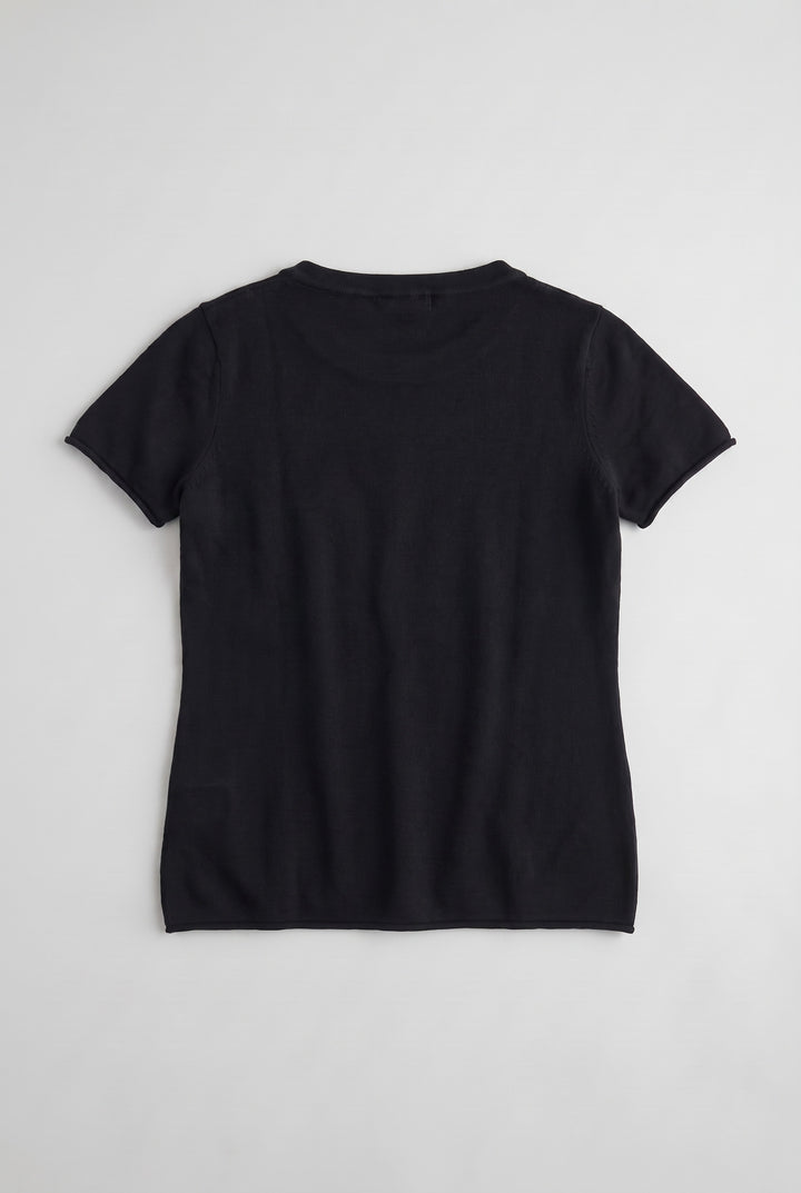 J.CREW COL ROND NOIR - Taille S (36)