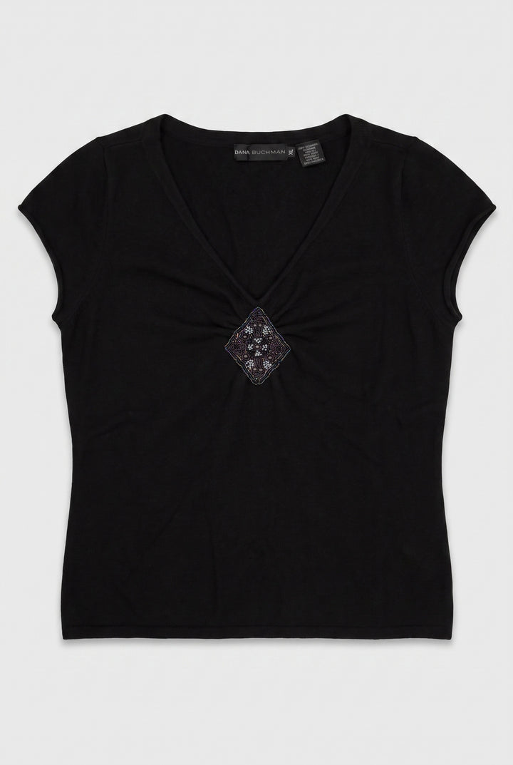AUTRES COL V NOIR - Taille XL (42)