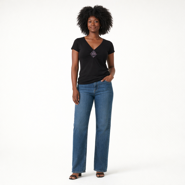 AUTRES COL V NOIR - Taille XL (42)