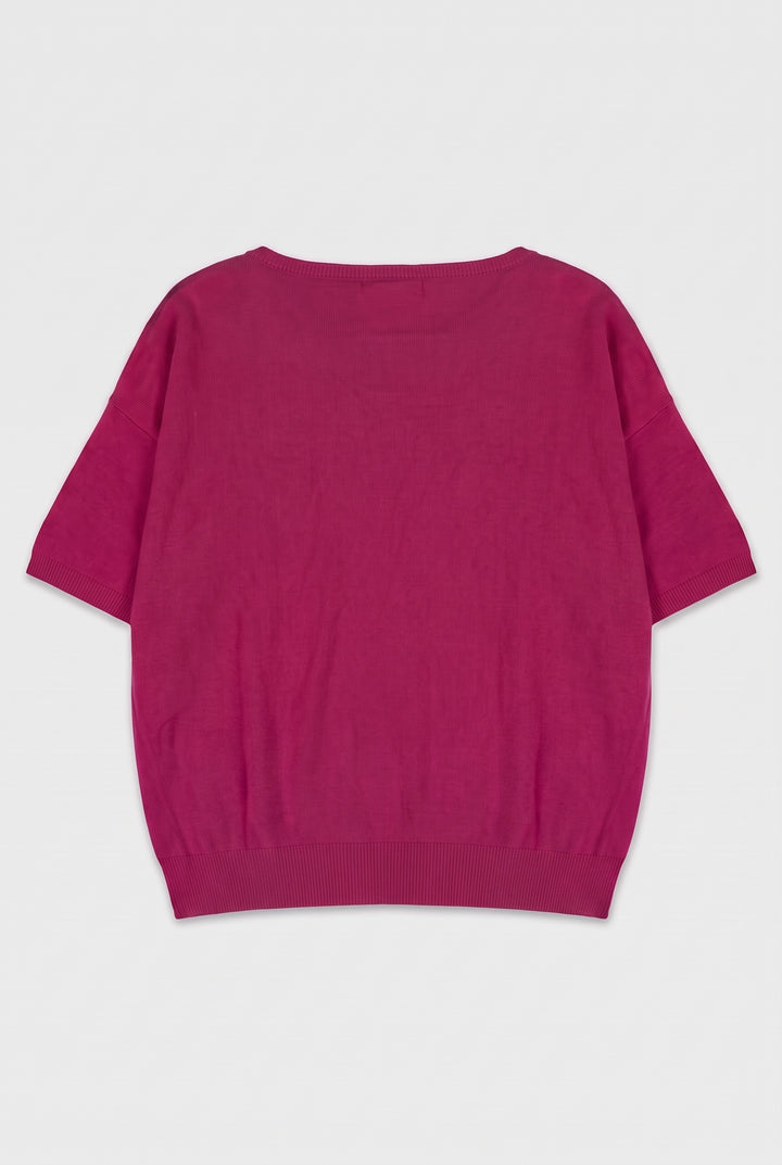 AUTRES COL ROND ROSE - Taille M (38)