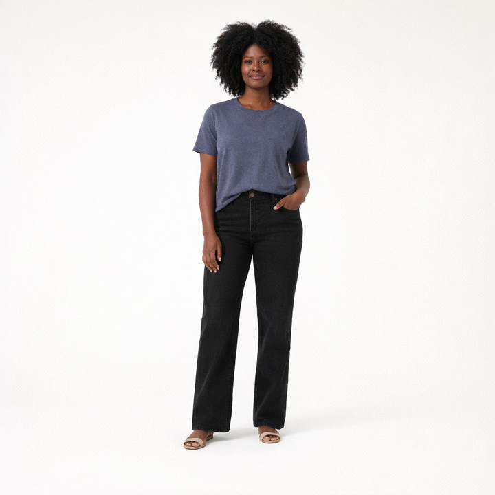 AUTRES COL ROND BLEU - Taille XL (42)