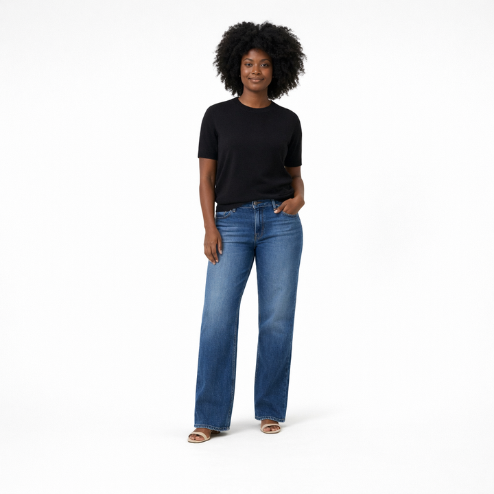 AUTRES COL ROND NOIR - Taille XL (42)