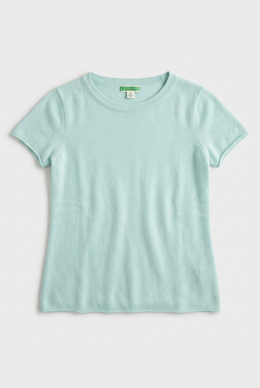J.CREW COL ROND VERT - Taille M (38)