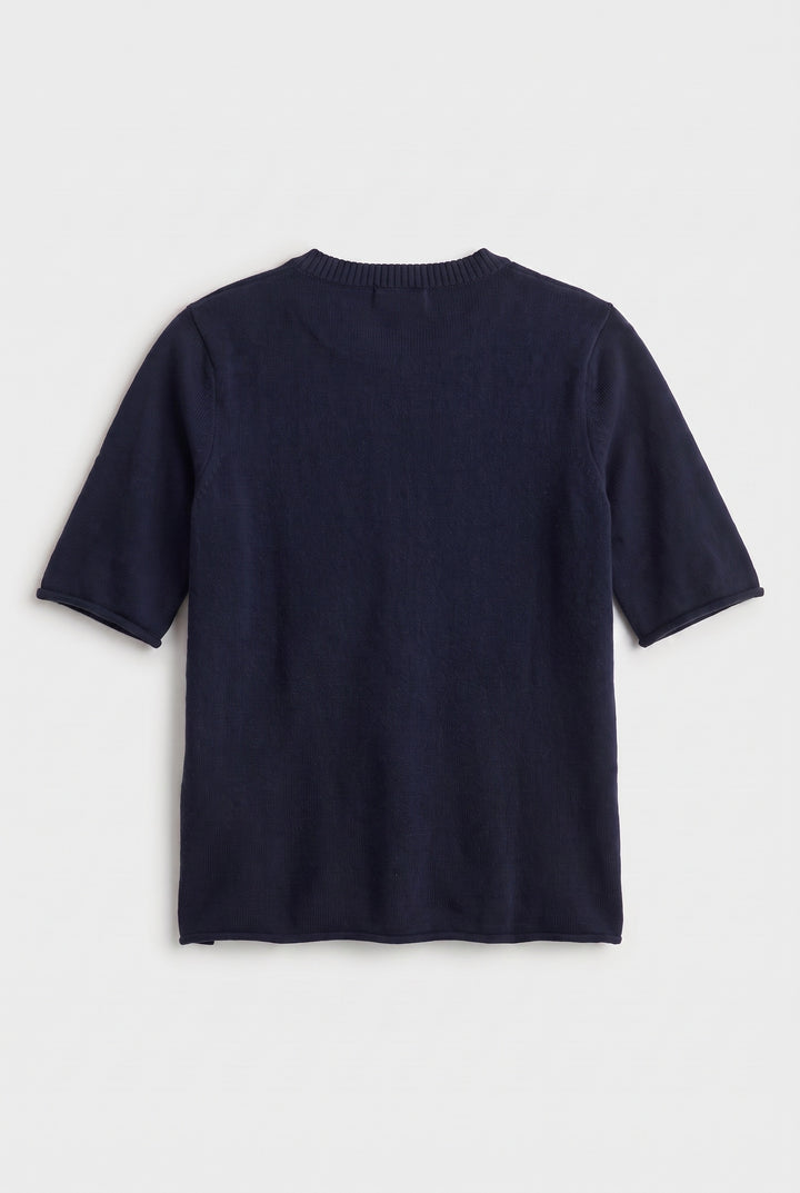 AUTRES COL ROND BLEU