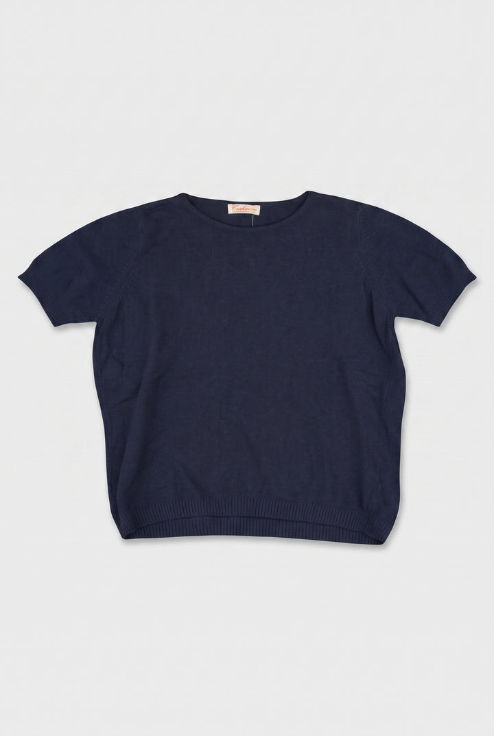AUTRES COL ROND BLEU - Taille L (40)