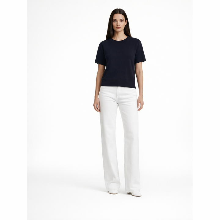 AUTRES COL ROND BLEU - Taille S (36)