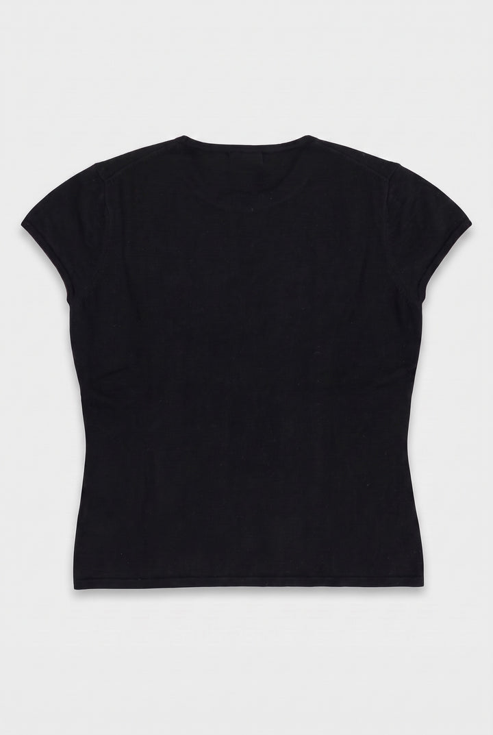 AUTRES COL ROND NOIR - Taille L (40)