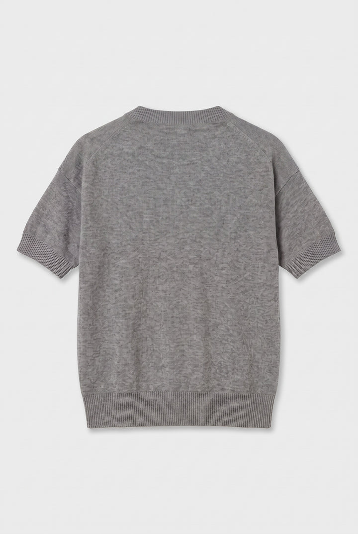 AUTRES COL ROND GRIS